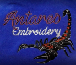 Antares Embroidery Logo